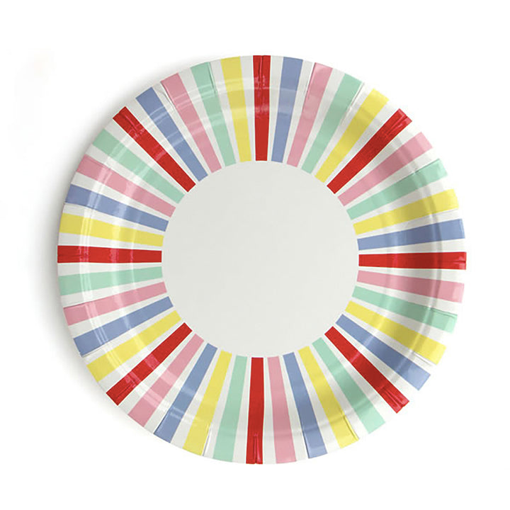 Carnival Striped Plates, Yozo Studio