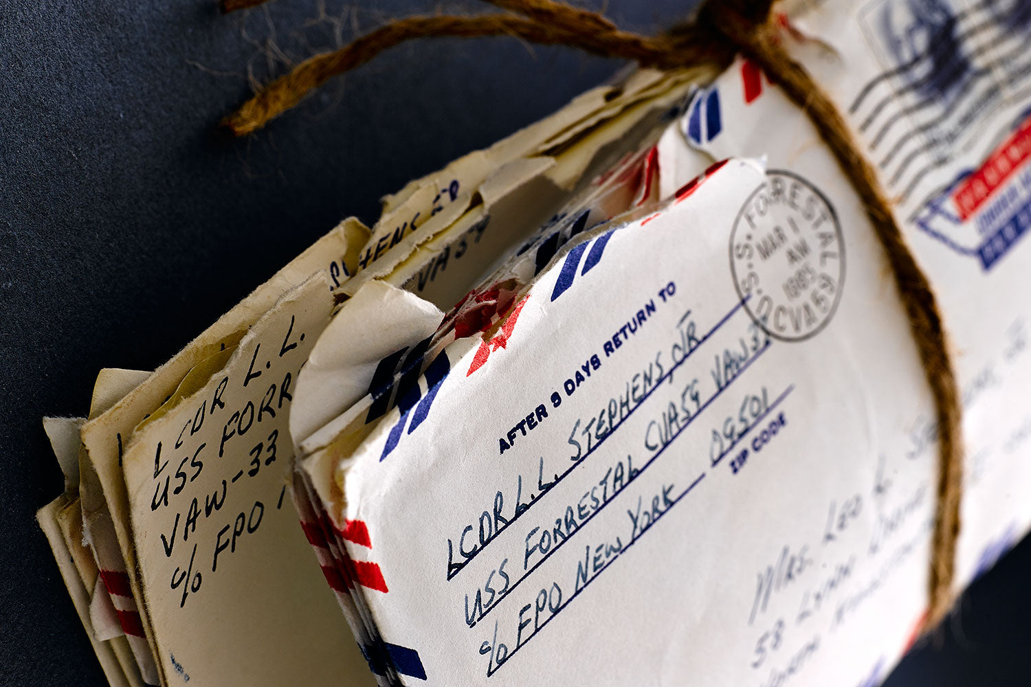 note card, lettepress