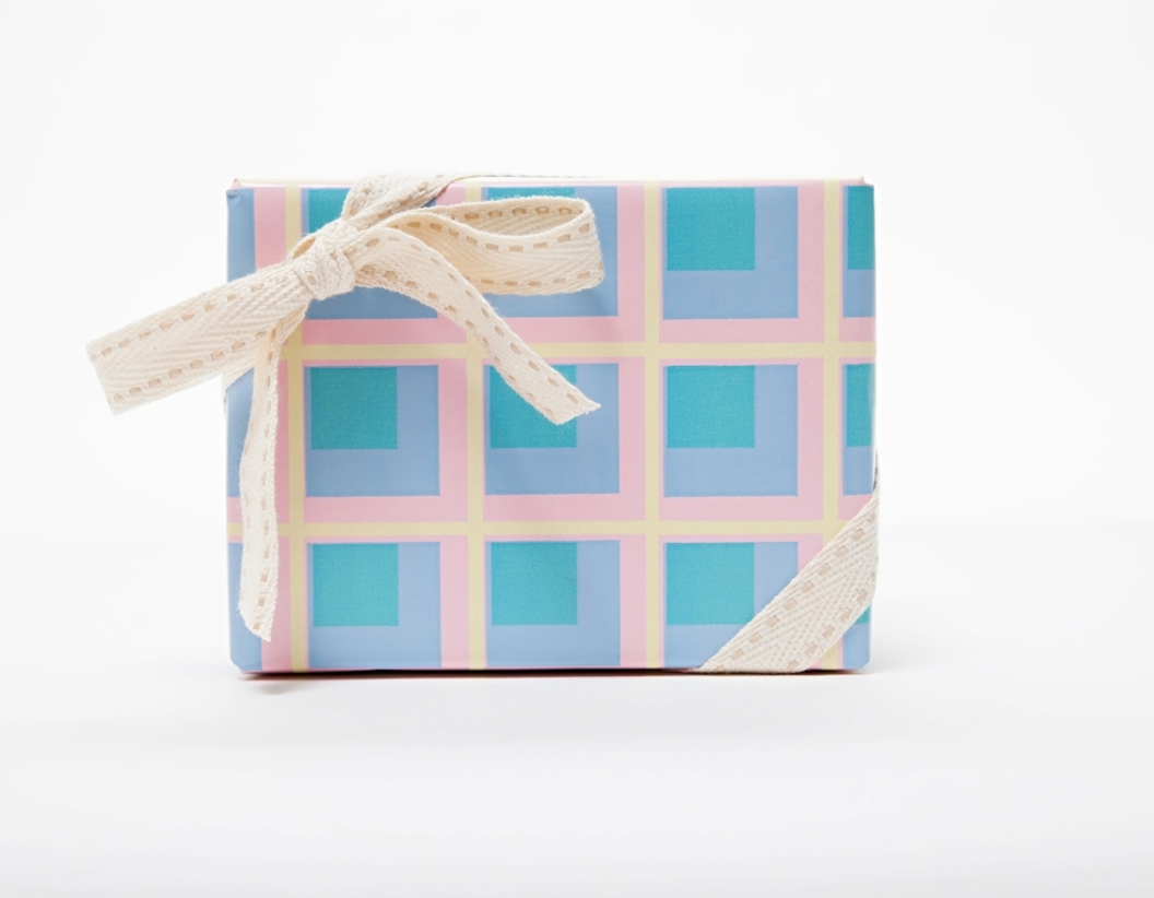 Pastel Plaid Vintage Paper