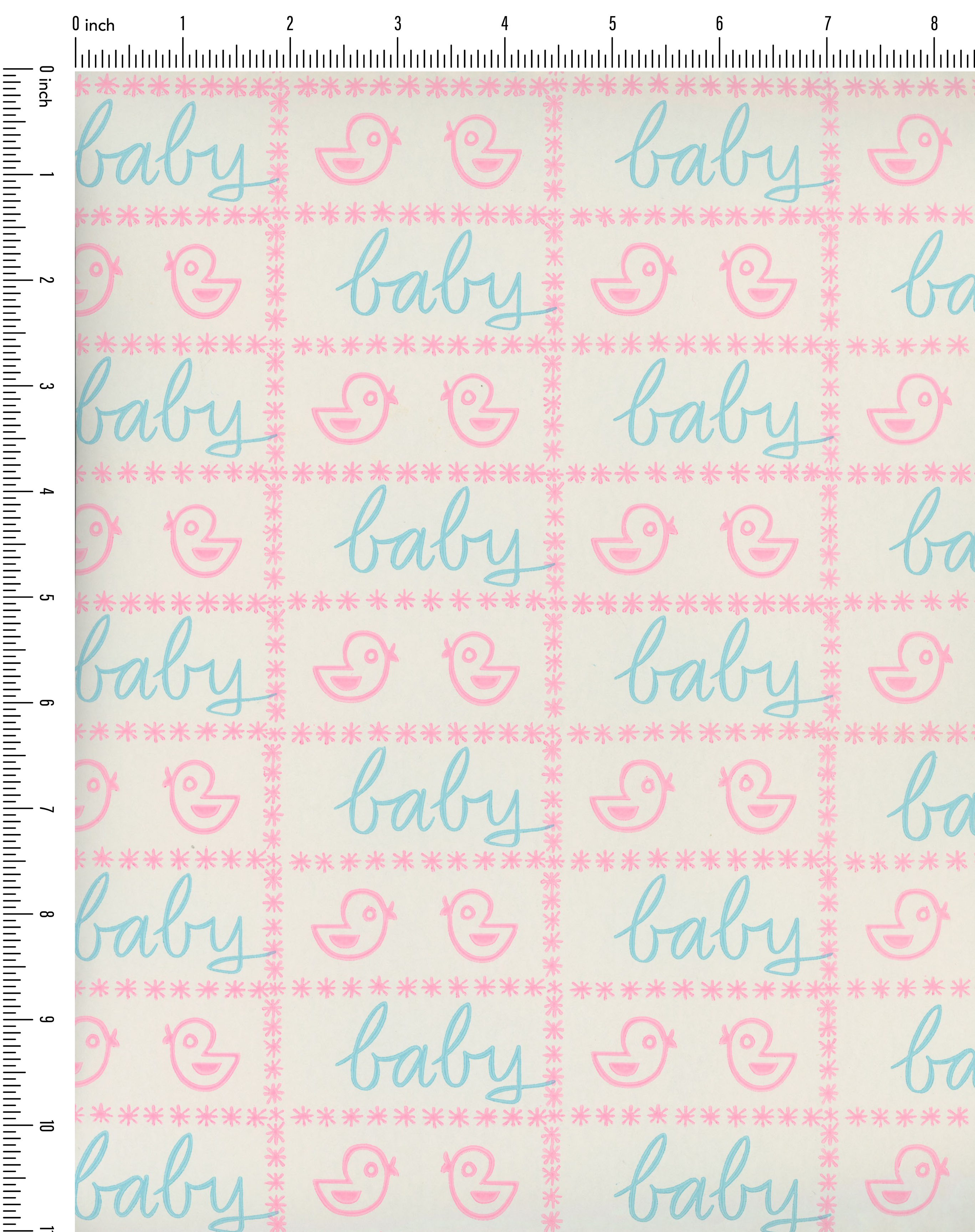 Baby Ducks Vintage Paper