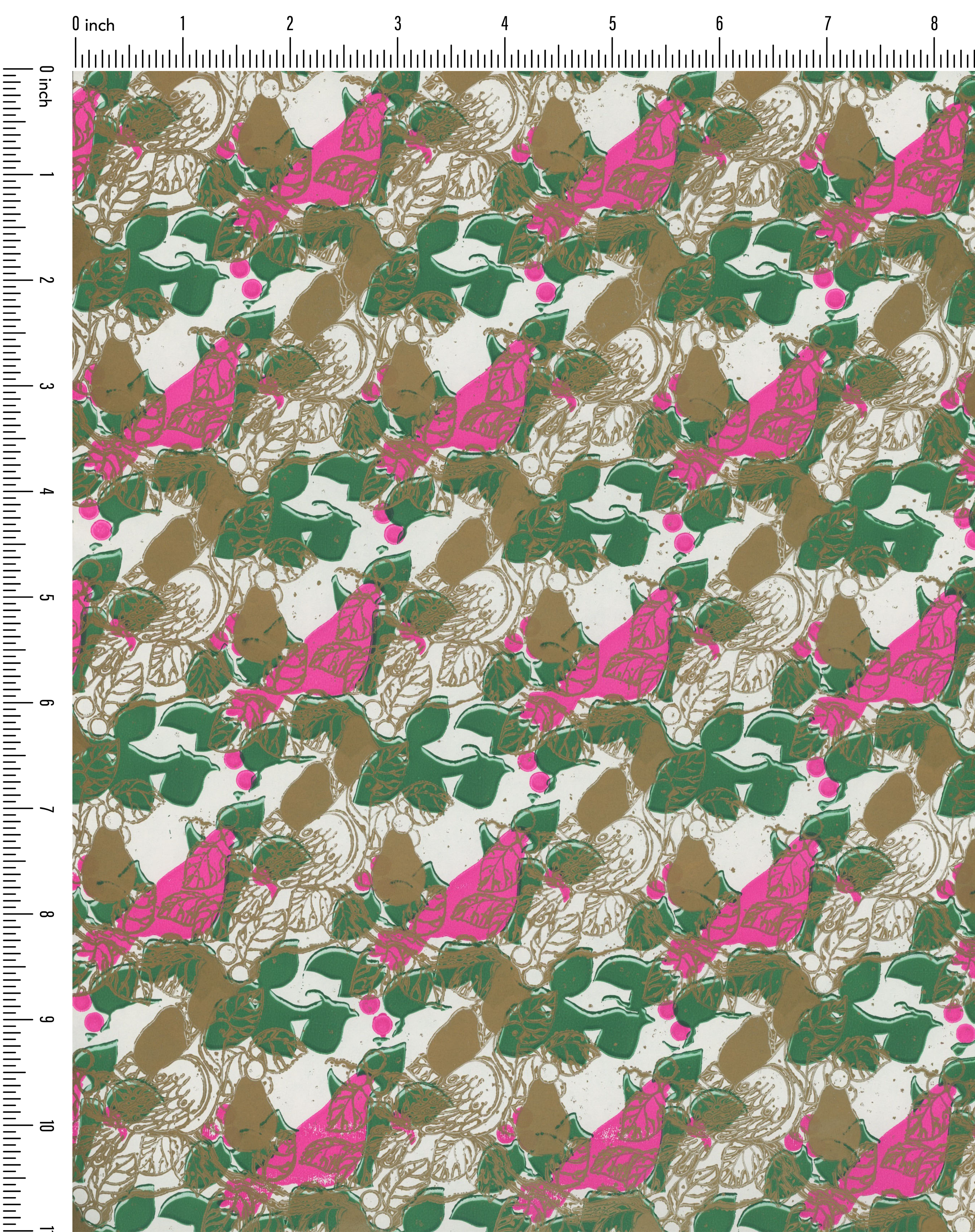Partridge in a Pear Tree Vintage Paper