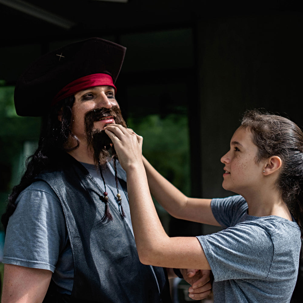 Pirate Goatee and Mustache Set for Adults, Yozo Studio