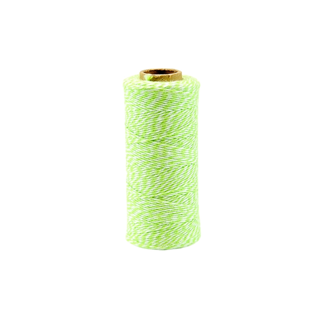 Lime and White Bakers Twine, Yozo Studio
