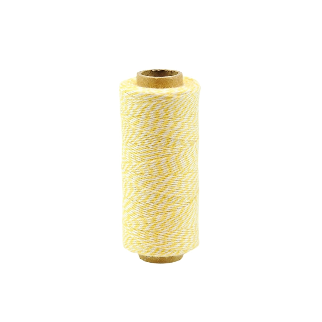 Yellow and White Bakers Twine, Yozo Studio