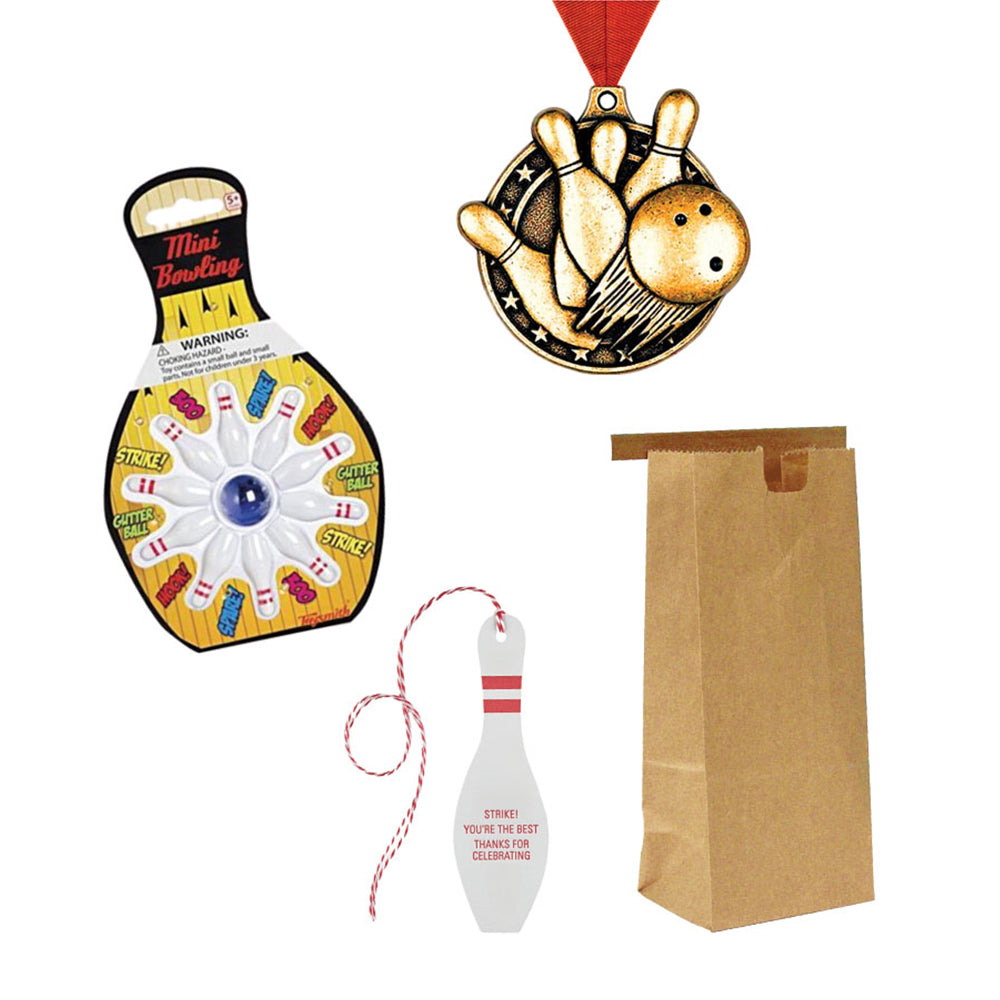 Bowling Party Favor Kit for 1, Yozo Studio