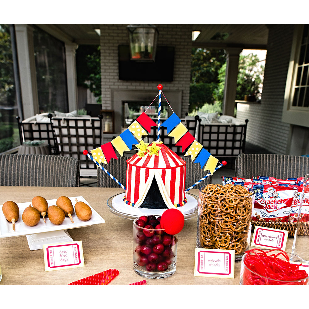 Circus Party Cake Kit, Yozo Studio