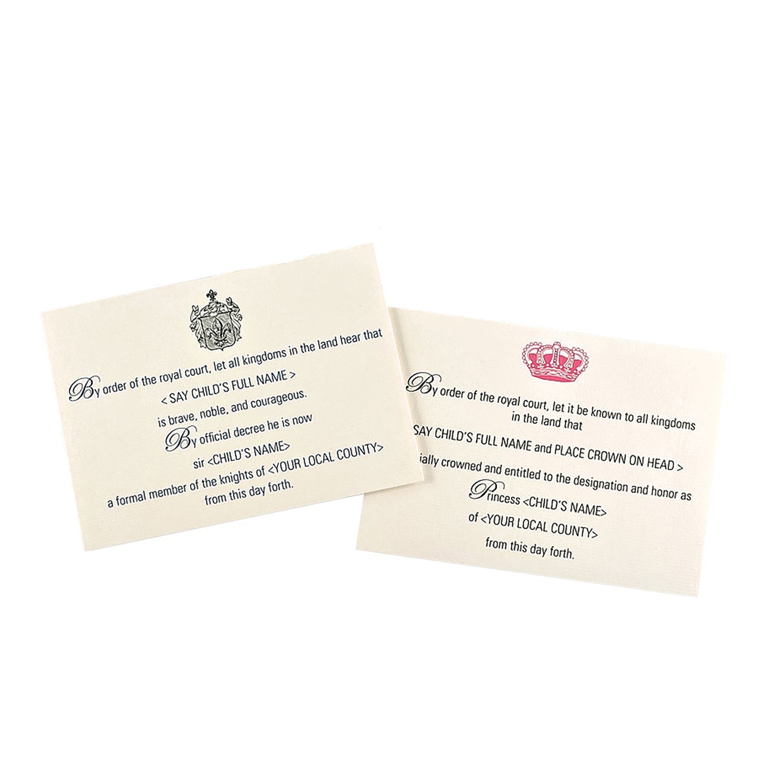 Coronation & Knighthood Ceremony Activity Kit, Yozo Studio