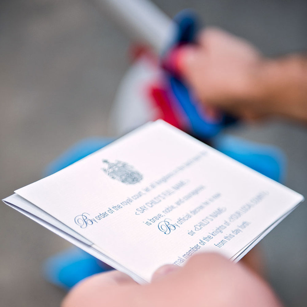 Coronation and Knighthood Ceremony Activity Kit, Yozo Studio