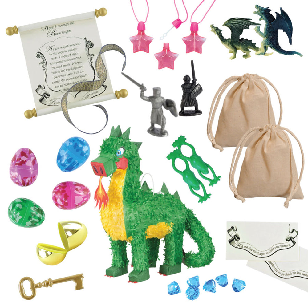 Dragon Hunt Party Activity Kit for 8, Yozo Studio