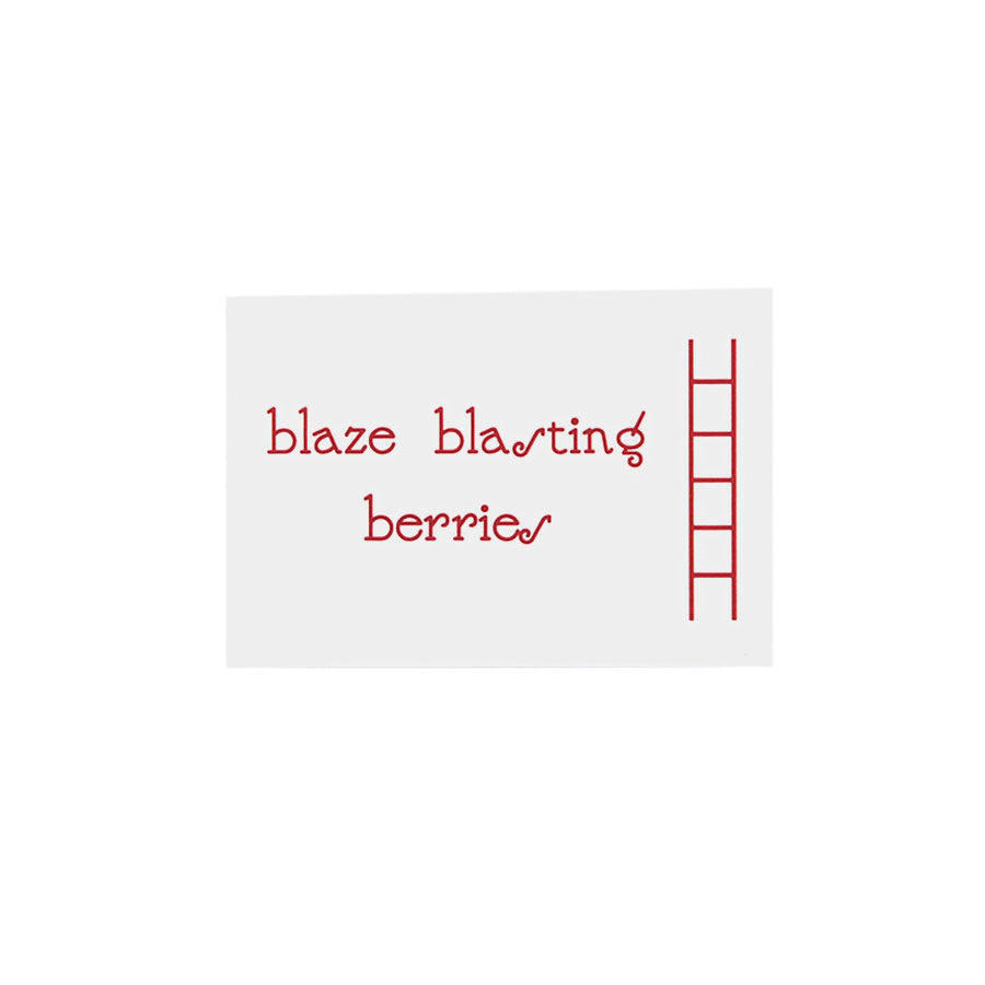 Firefighter Party Food Label Set, Yozo Studio