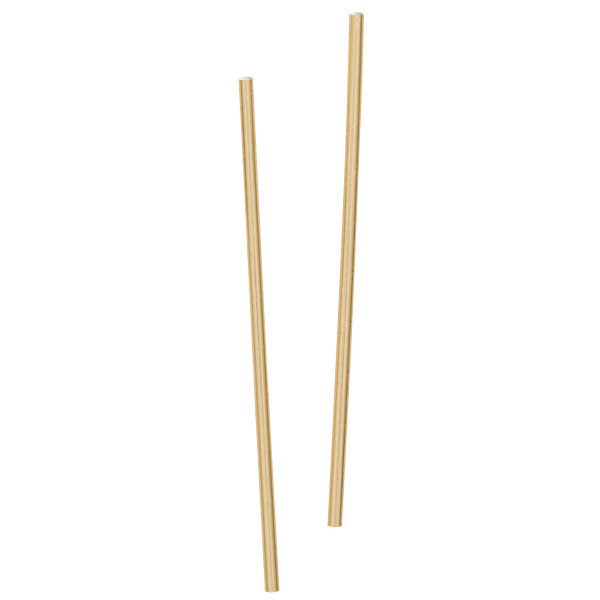 Gold Foil Paper Straws, Yozo Studio