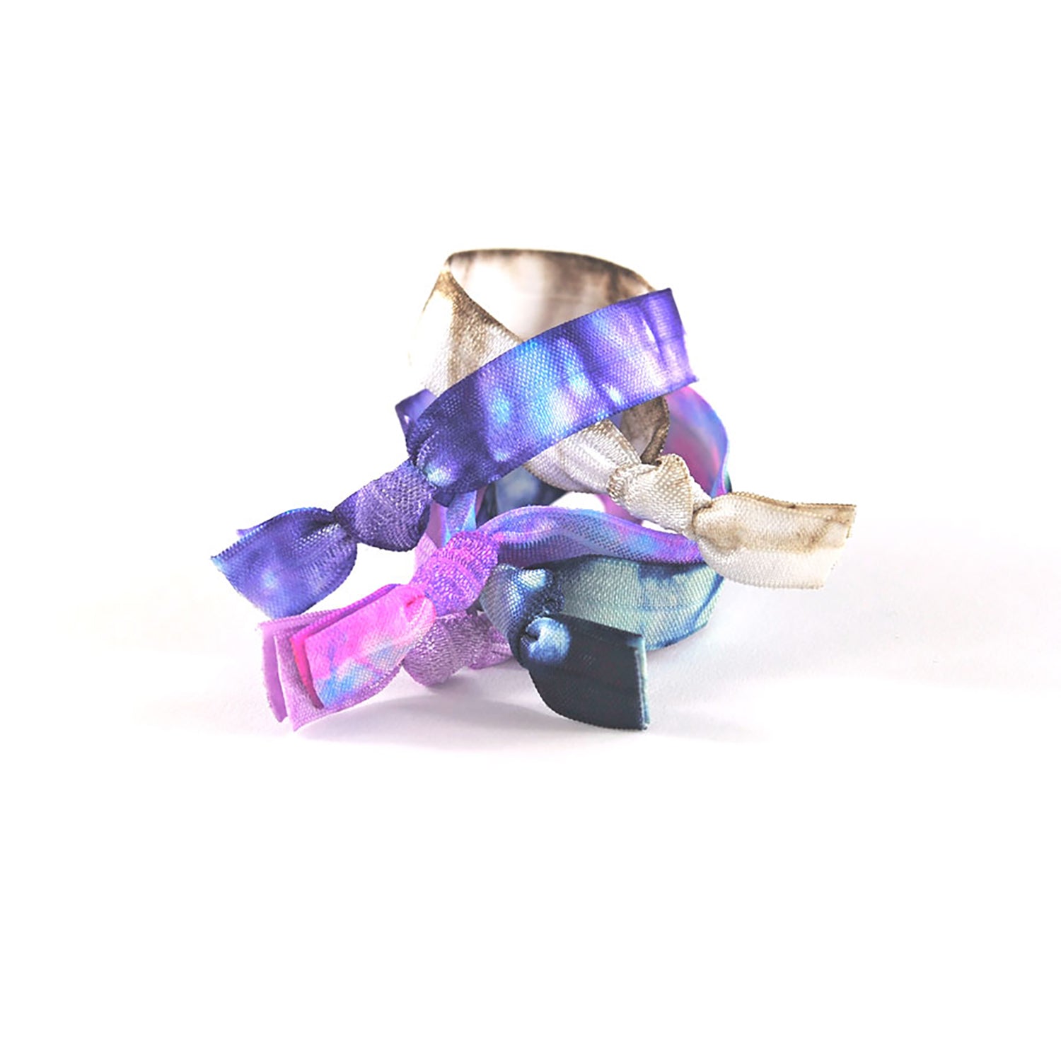 Yozo Studio, Groovy Flower Power Complete Kit, hair ties