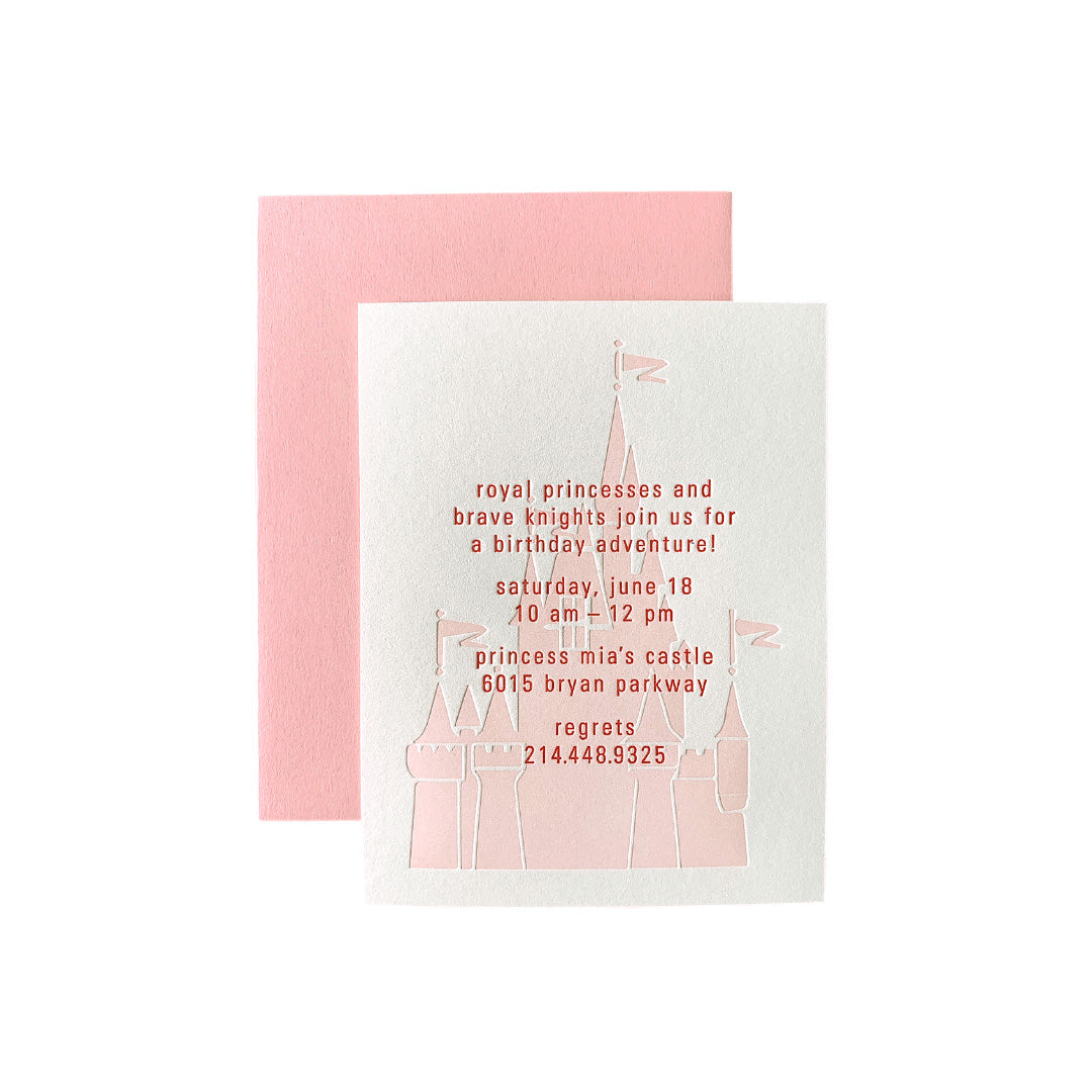 Princess Castle Invitations – Yozo Studio, LLC