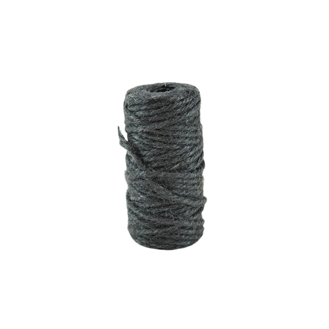 Black Jute Twine Mini Spool, Yozo Studio