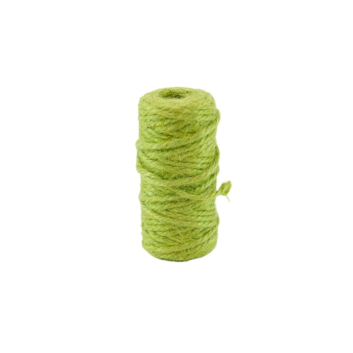 Lime Green Jute Twine Mini Spool, Yozo Studio