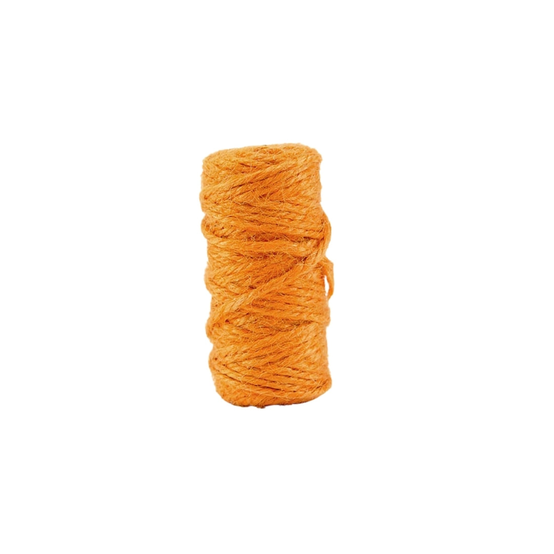 Orange Jute Twine Mini Spool, Yozo Studio