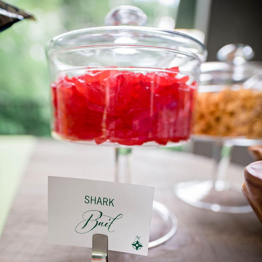 Mermaids and Pirates Party Food Label Set, Yozo Studio