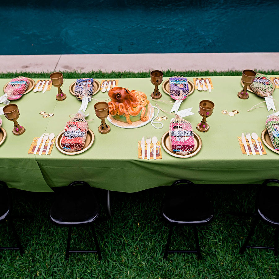 Mermaids and Pirates Party Tabletop Kit for 8, Yozo Studio