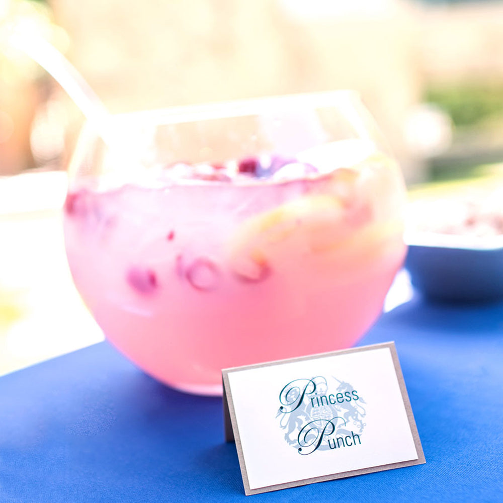 Princesses and Knights Party Food Label Set, Yozo Studio