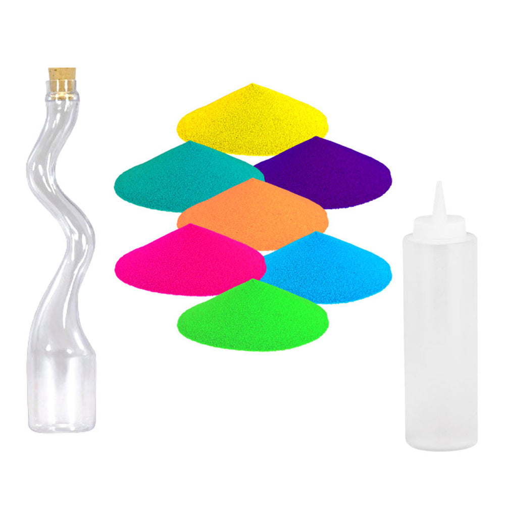 Sand Art Craft Party Kit for 8, Yozo Studio