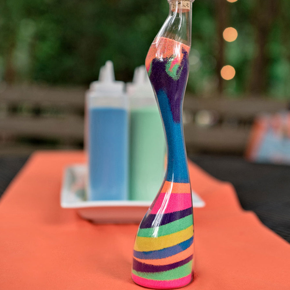 Sand Art Craft Party Kit for 8, Yozo Studio