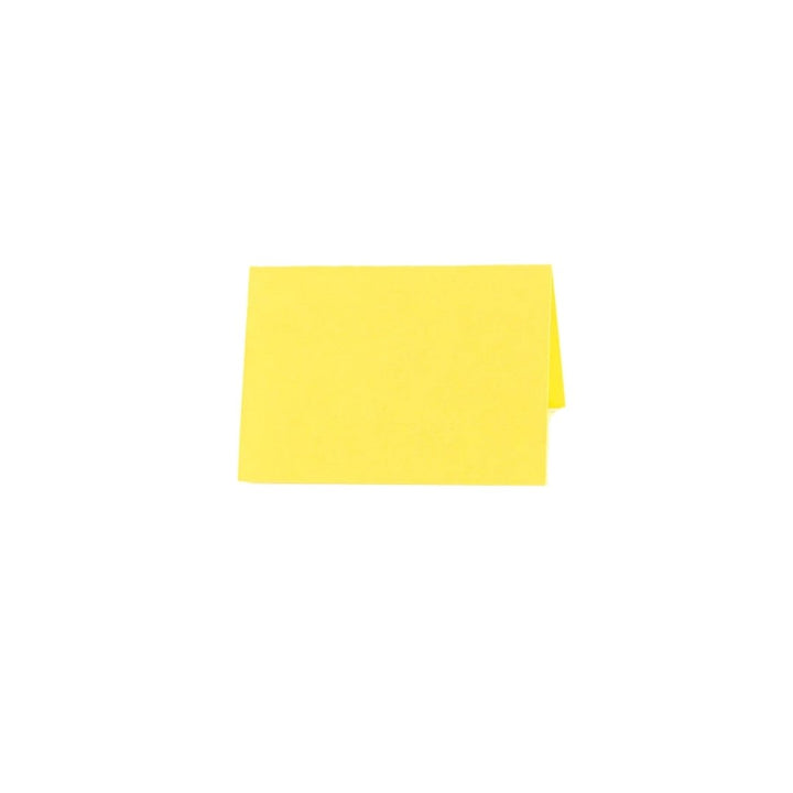 Solid Place Cards - Yellow, Yozo Studio