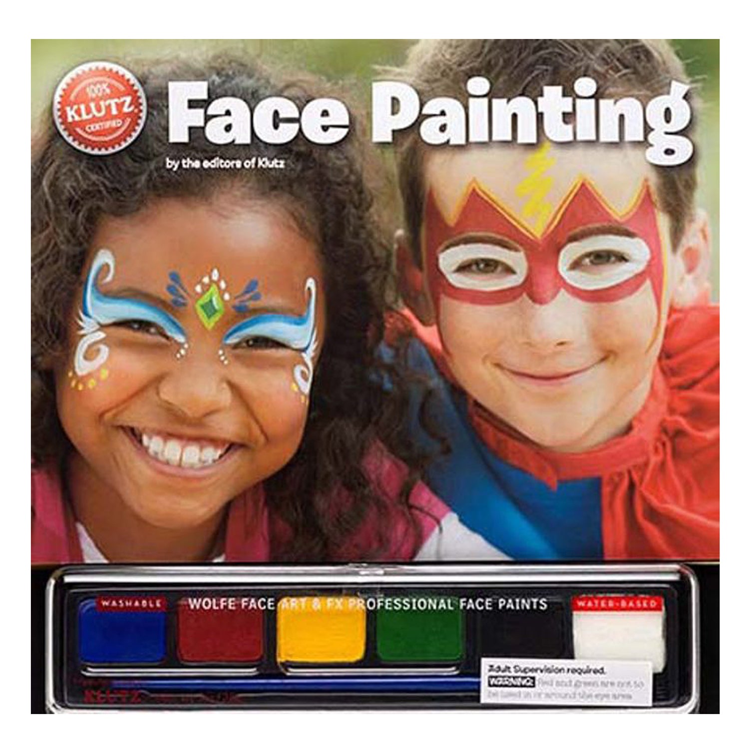 Yozo Studio Vintage Circus Complete Kit, face paint