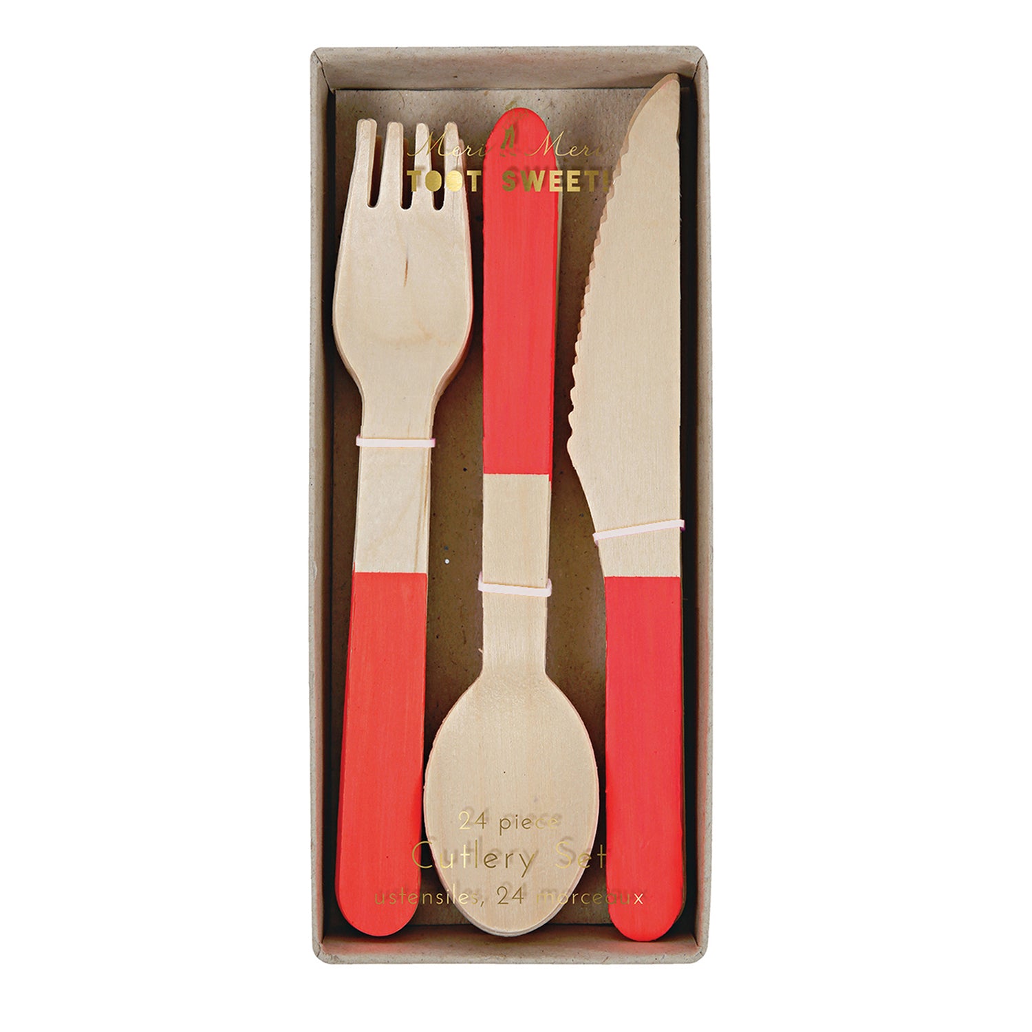 Yozo Studio Vintage Circus Complete Kit. wooden cutlery