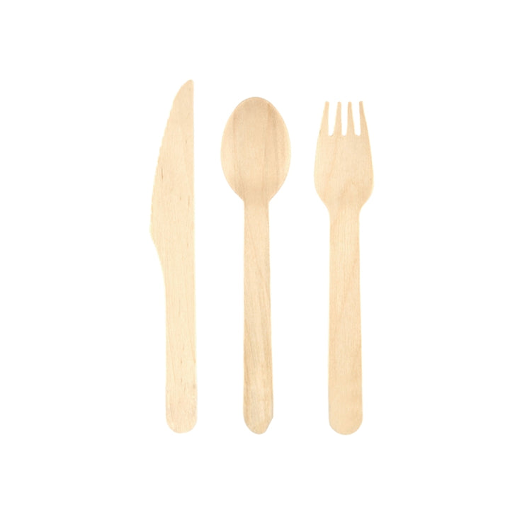 Wood Cutlery Set, Yozo Studio
