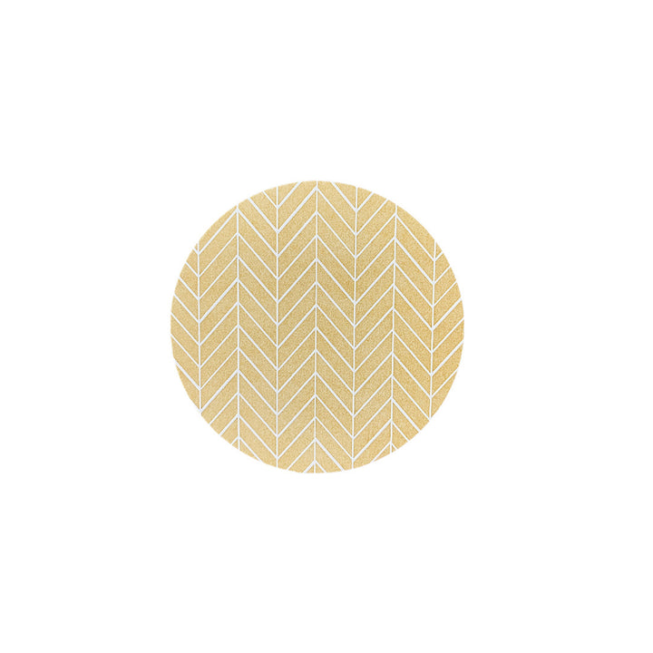 Chevron Letterpress Coasters, Yozo Studio