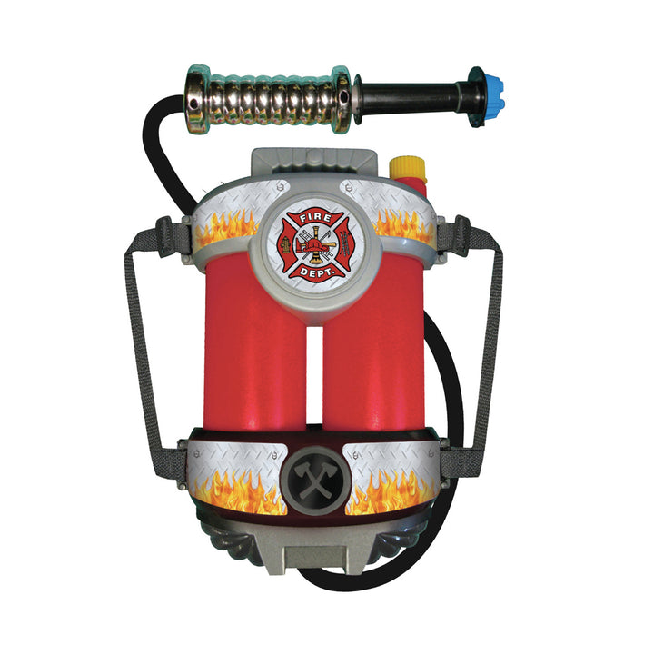 Firefighter Fire Hose and Backpack. Yozo Studio