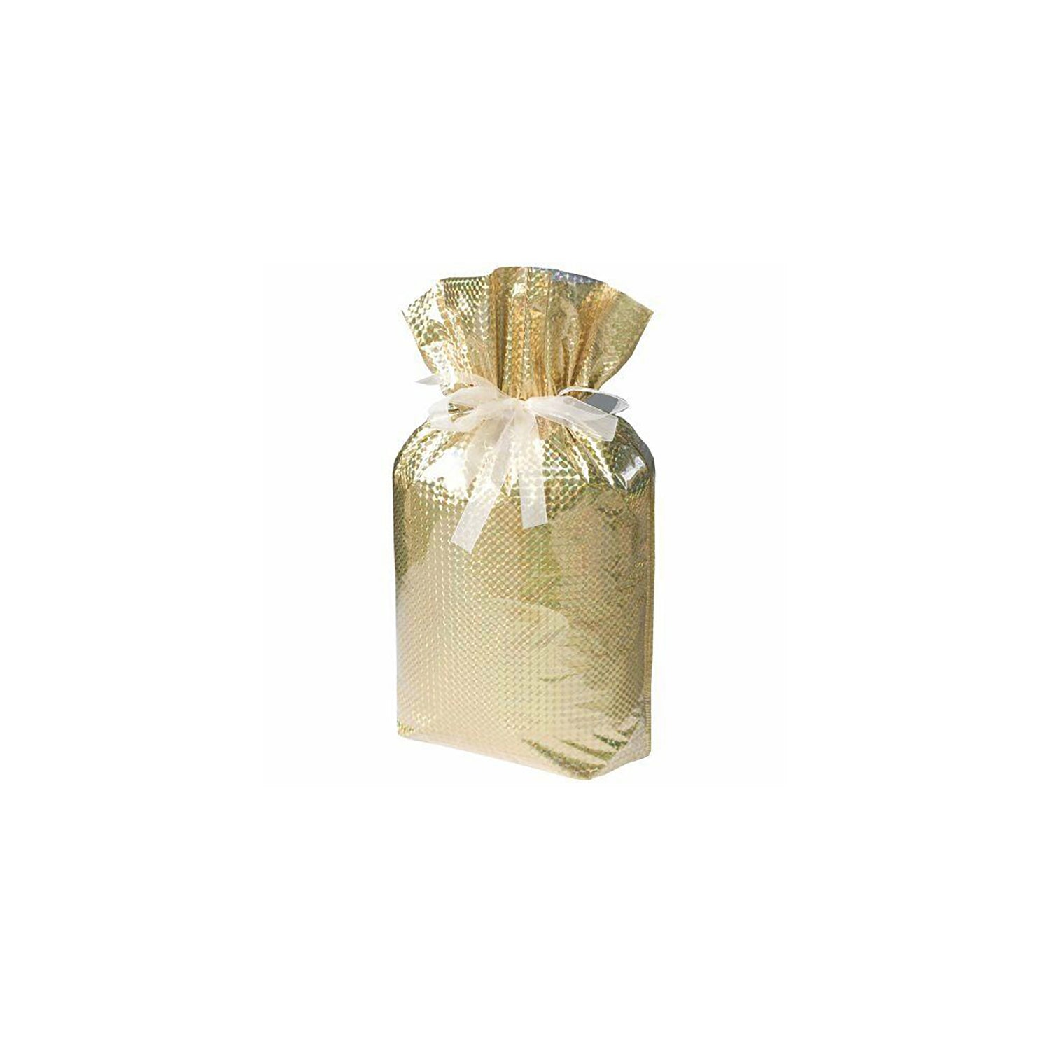 Gold Drawstring Gift Bag. Yozo Studio