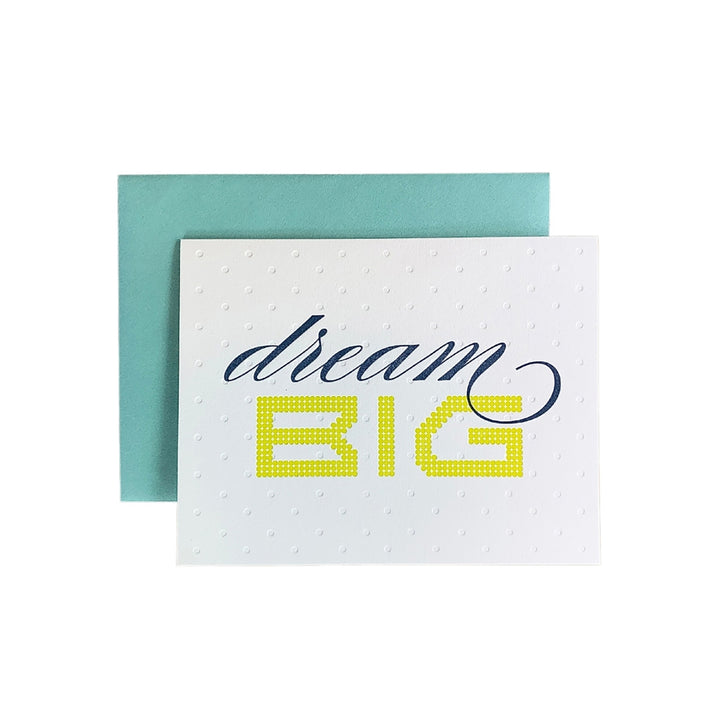 Dream Big Greeting Card, Yozo Studio