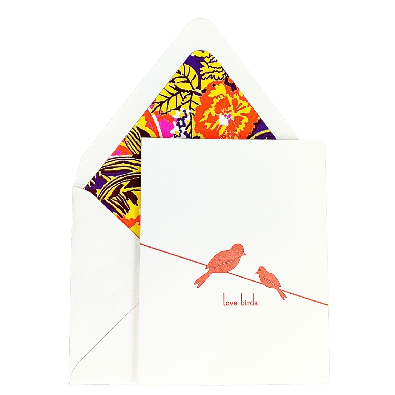 Love Birds Greeting Card, Yozo Studio