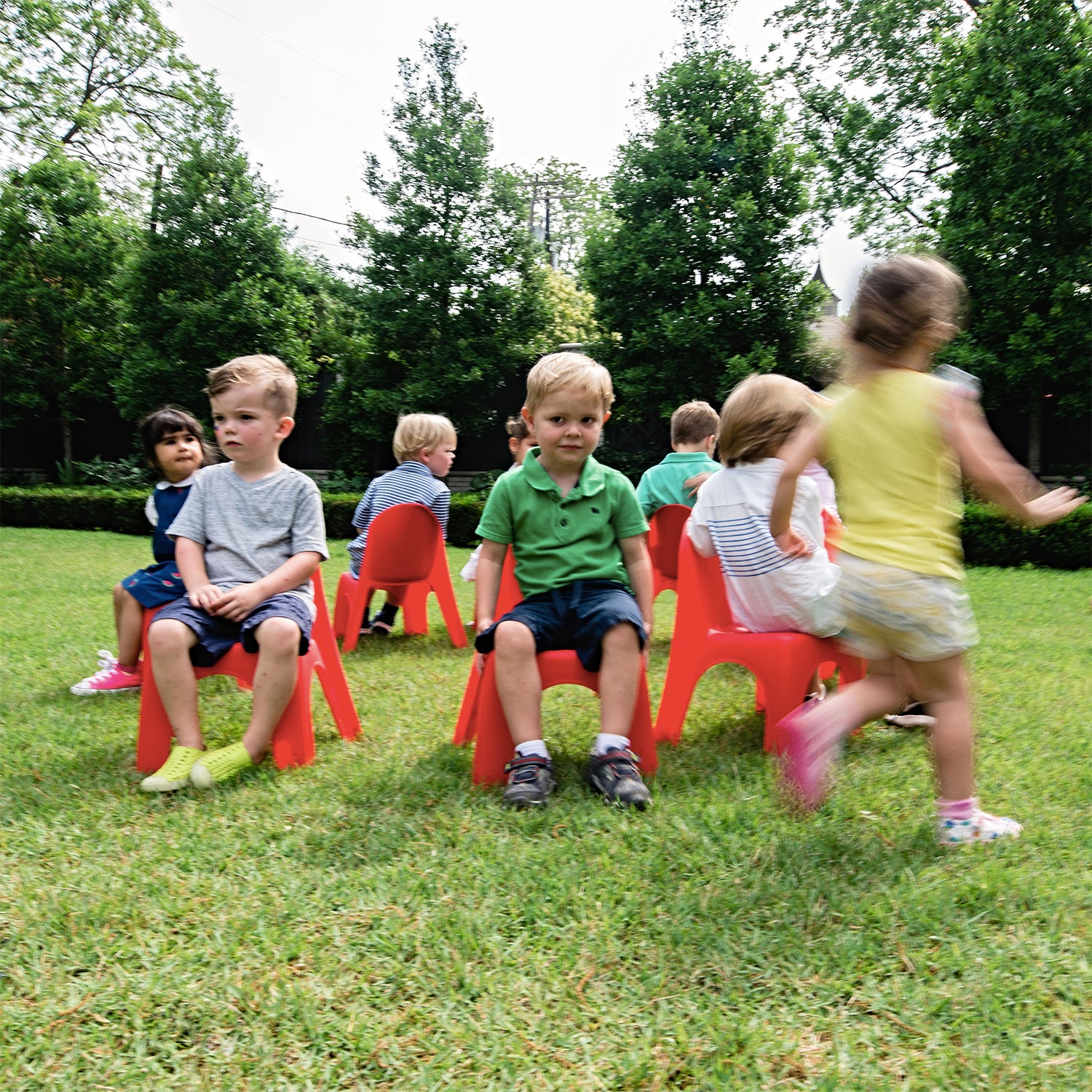 Kids' Plastic Chairs, Yozo Studio