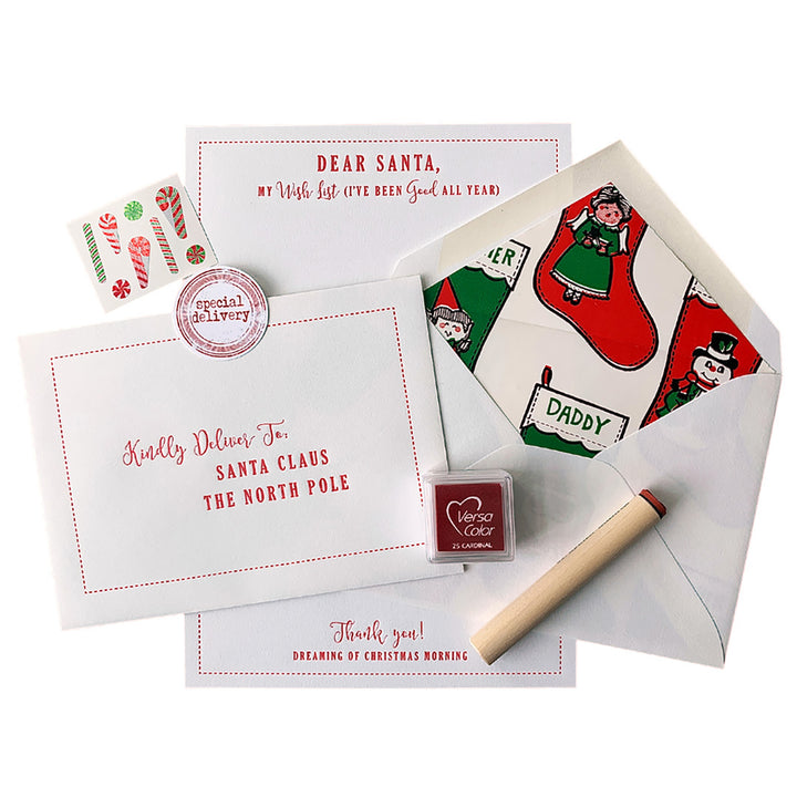 Letter to Santa Claus Kit