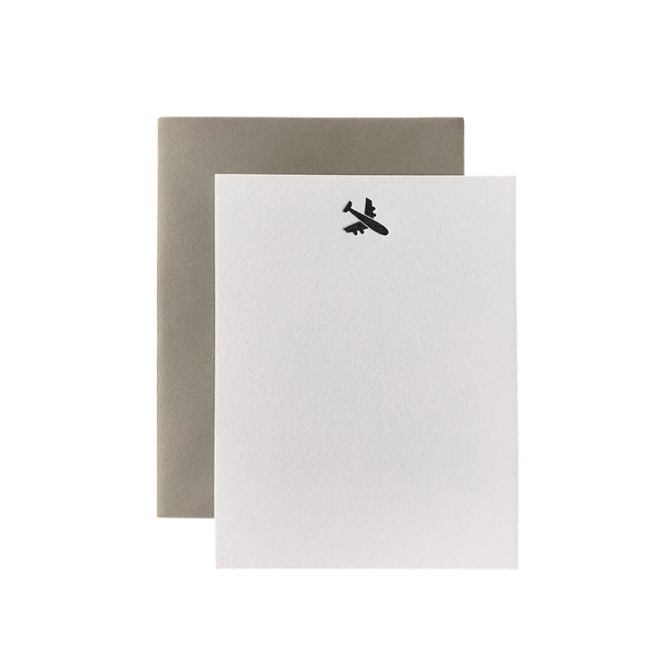 Airplane Folded Note Cards, Yozo Studio