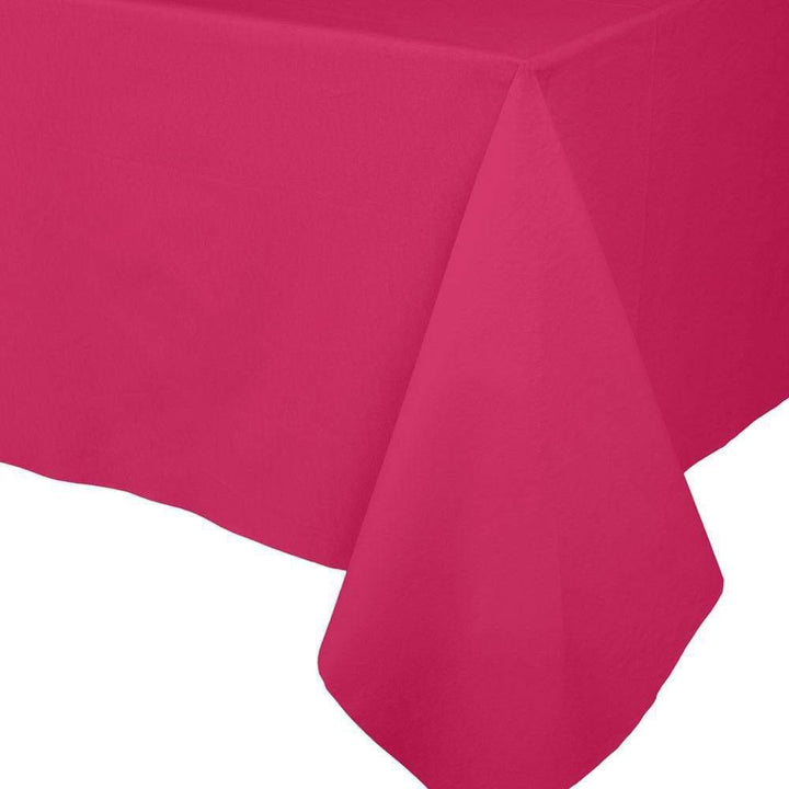 Paper Linen Table Cover - Fuschia