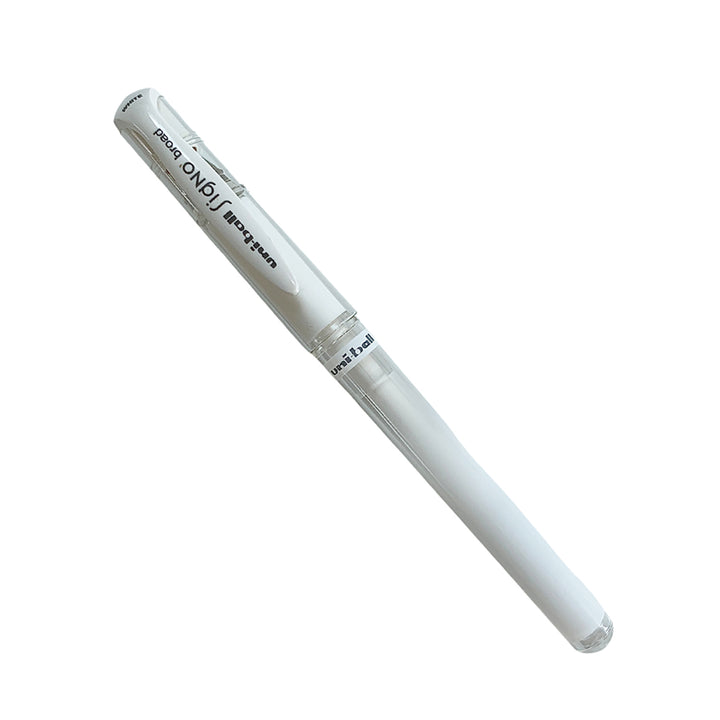 White Uni-Ball Signo Gel Pen, Yozo Studio