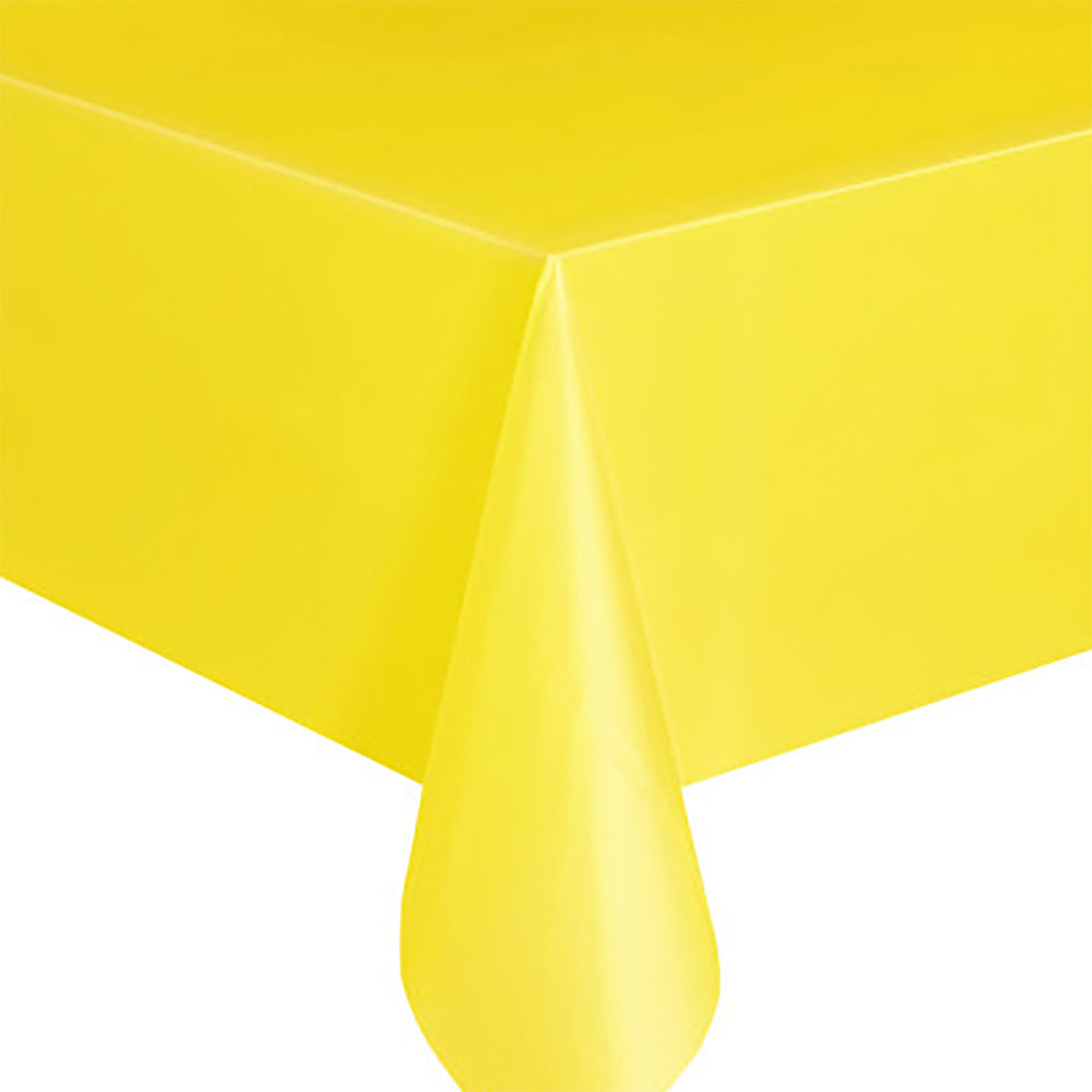 Plastic Table Cover - Yellow. Yozo Studio