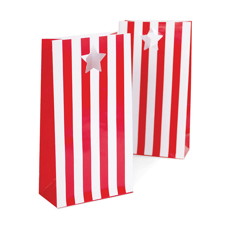 Red and White Striped Party Bag, Yozo Studio
