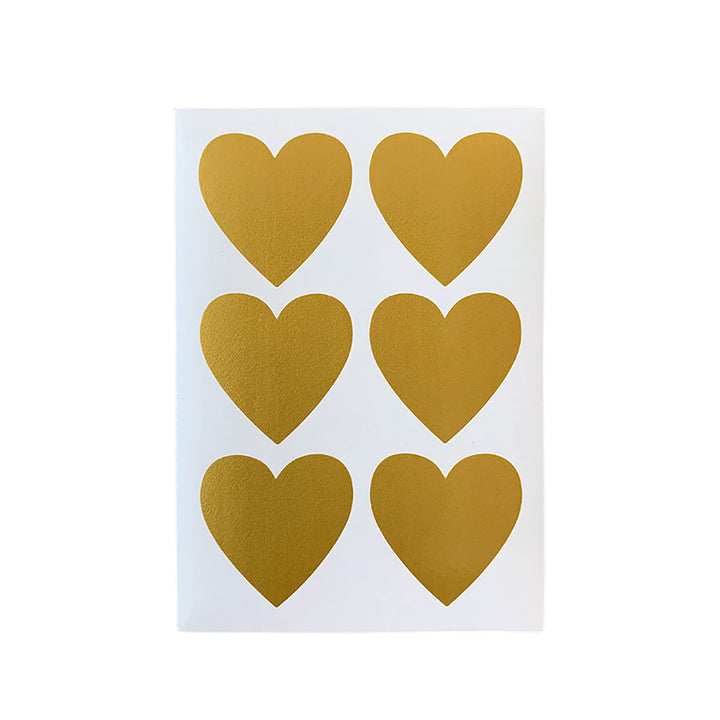 Heart Stickers Gold, Yozo Studio