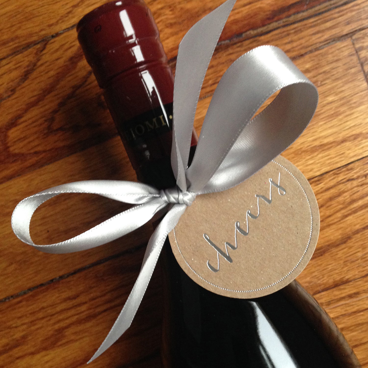Cheers Circle Tags - Red