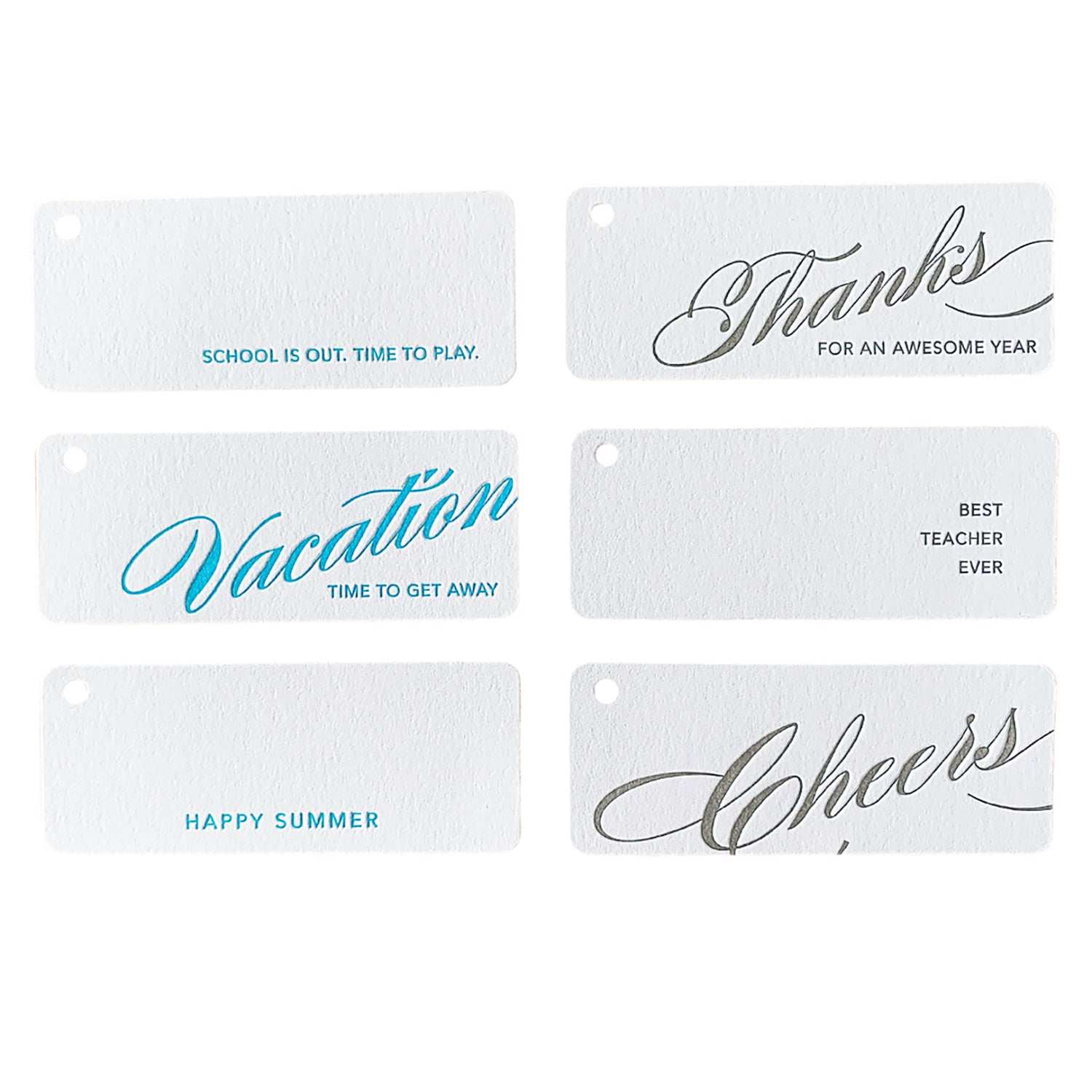 End of the School Year Tag Set, Yozo Studio