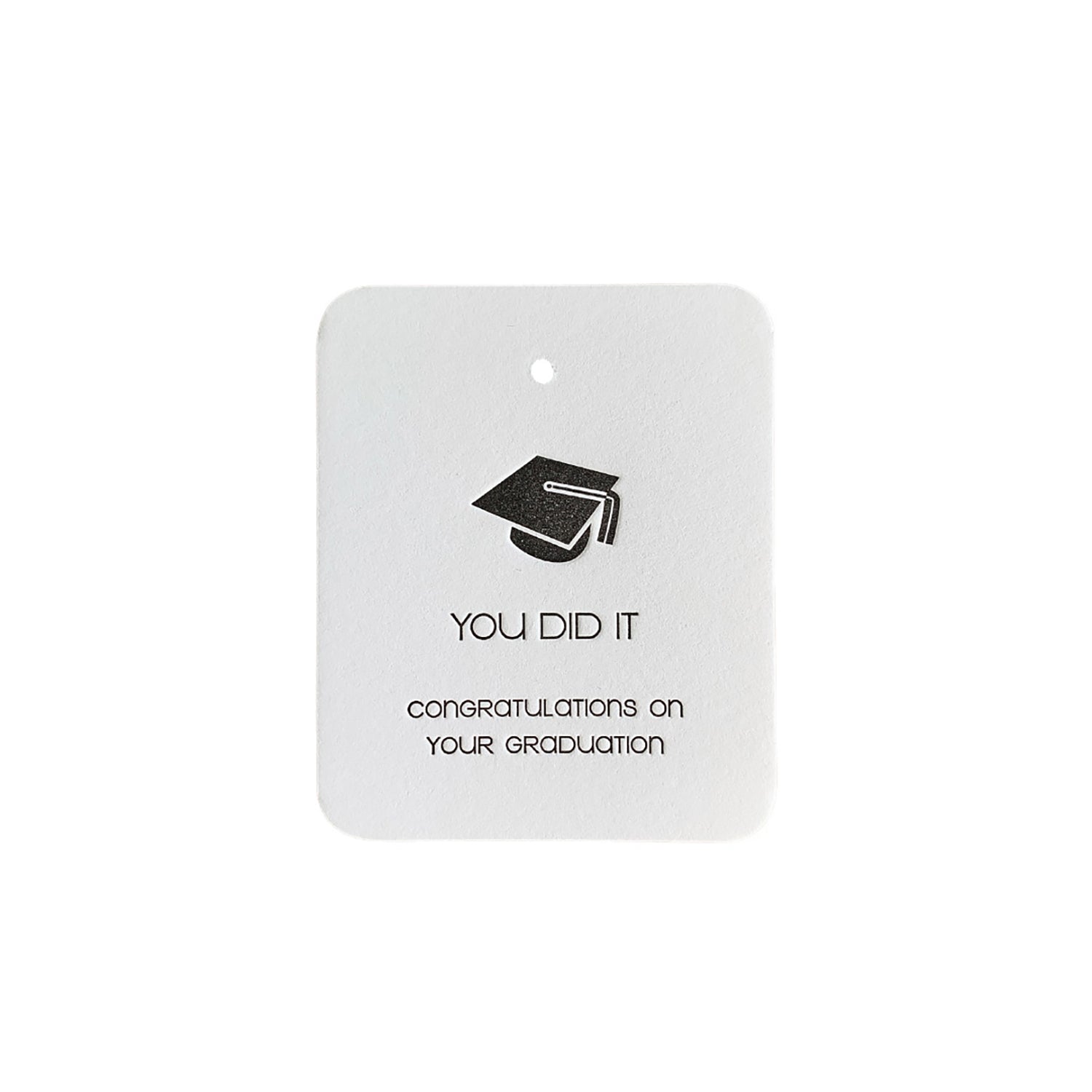 You Did It Graduation Tag, Yozo Studio