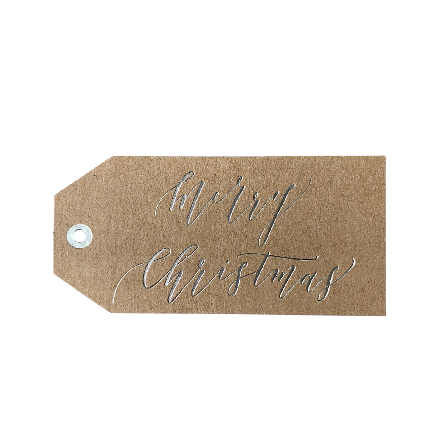 Merry Christmas Hang Tags - Kraft