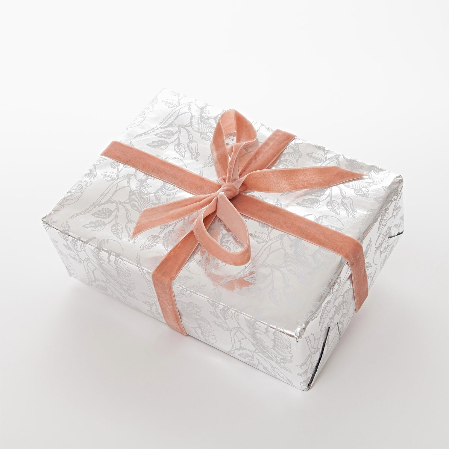 Blush Velvet Ribbon on Wood Spool, Yozo Studio